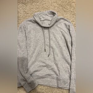 J. Crew Light Gray Cowl Neck Sweater